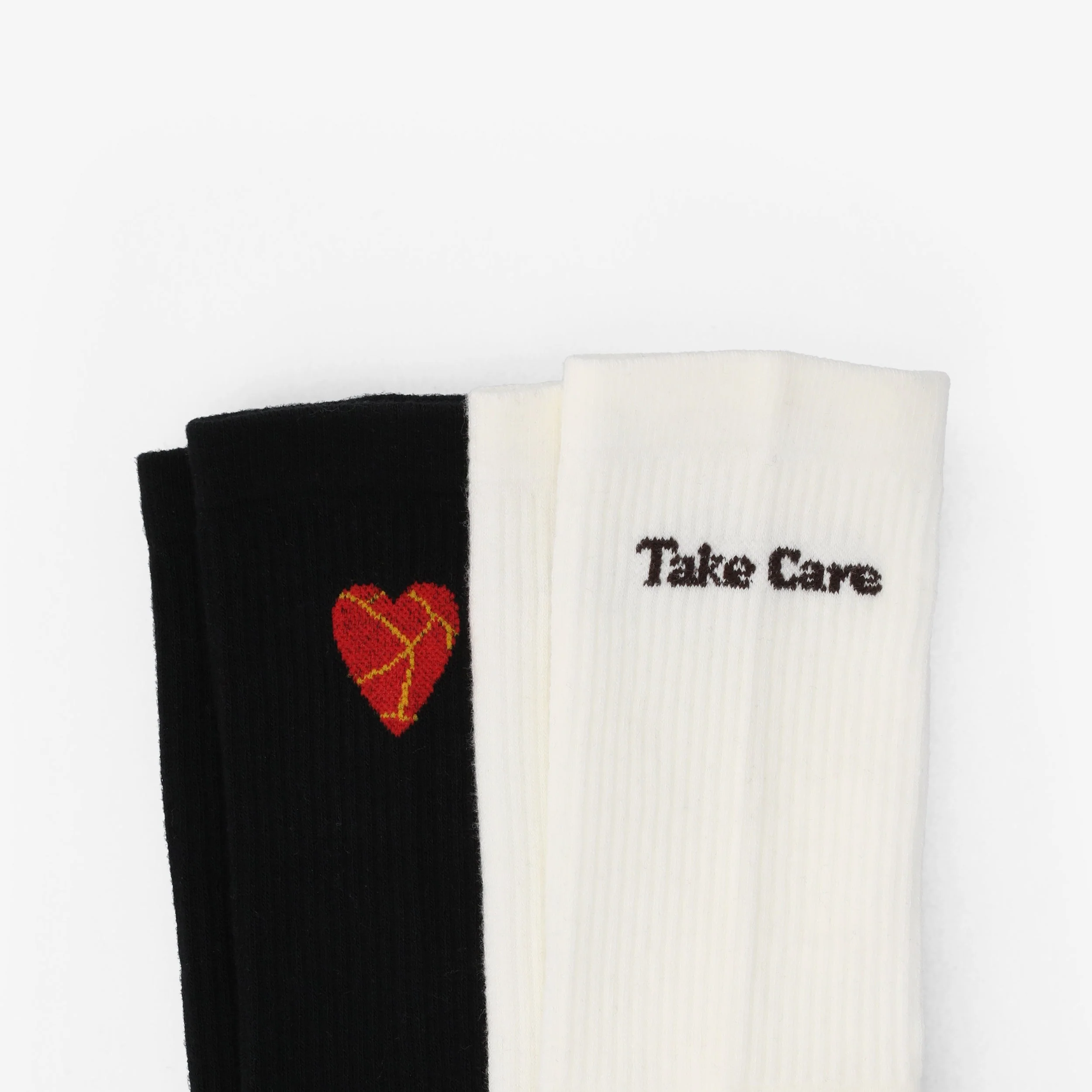 TAFT Black and Cream Socks 2-Pack - Image 10
