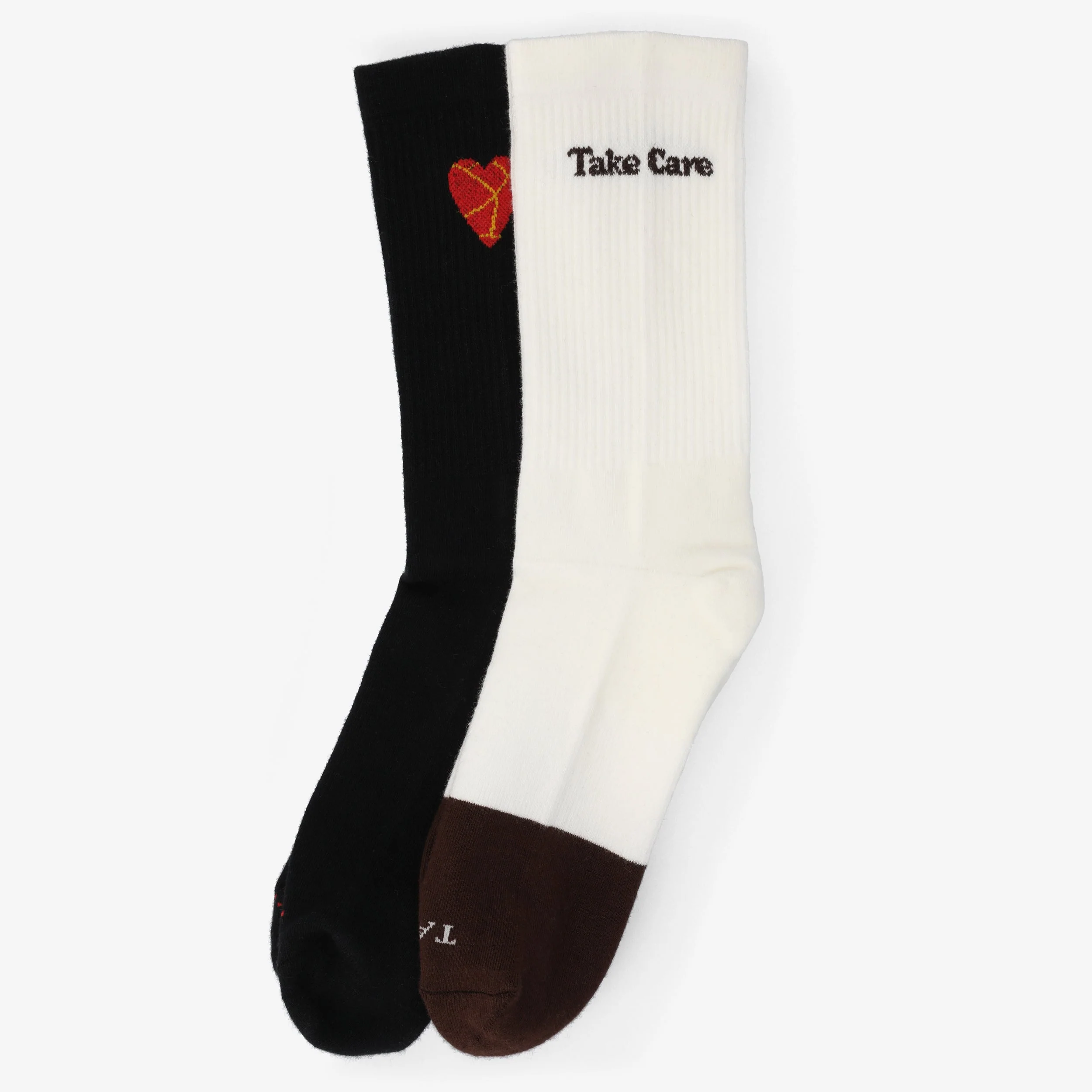 TAFT Black and Cream Socks 2-Pack - Image 9