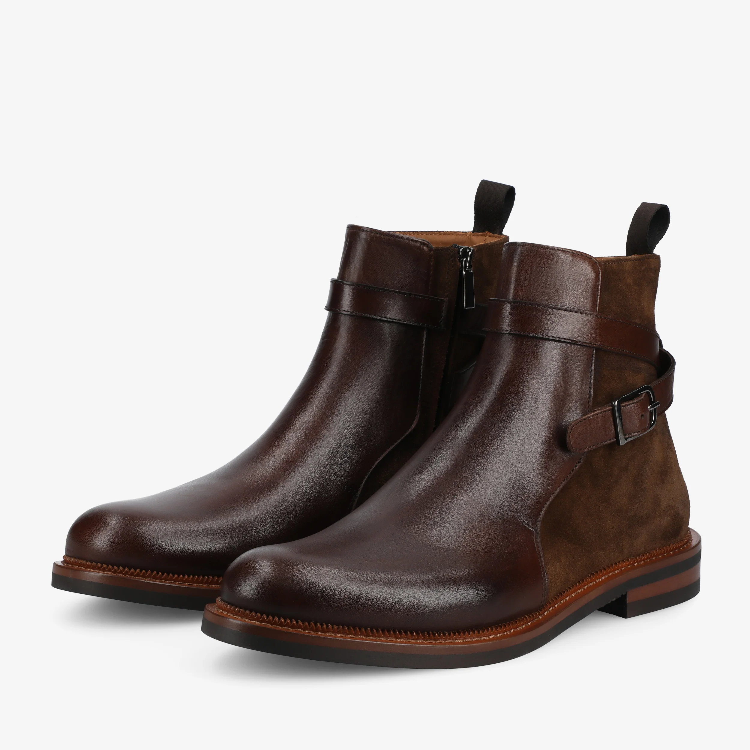 The Dylan Jodhpur Boot in Brown - Image 4