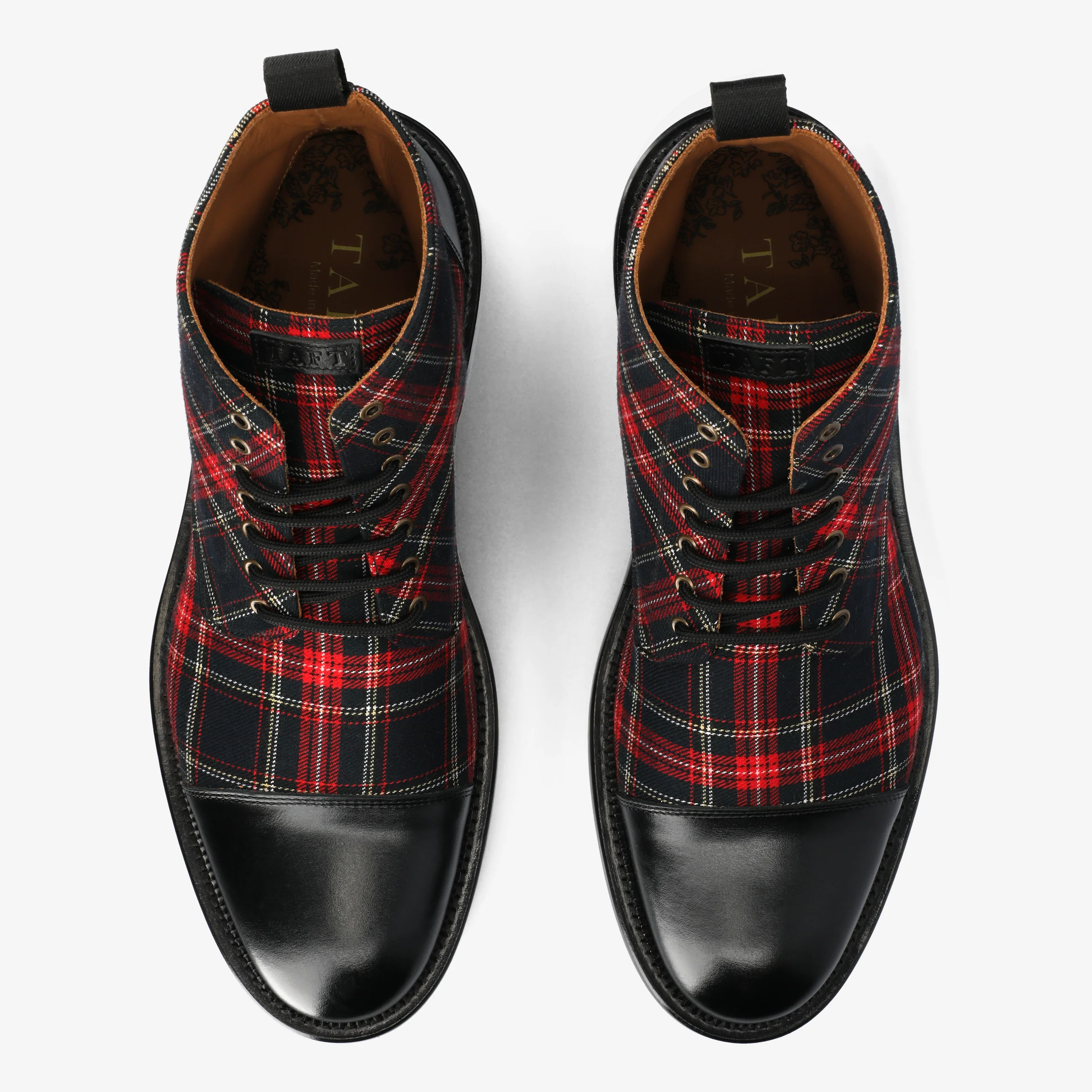 The Jack Dress Boot in Red Plaid - Image 4