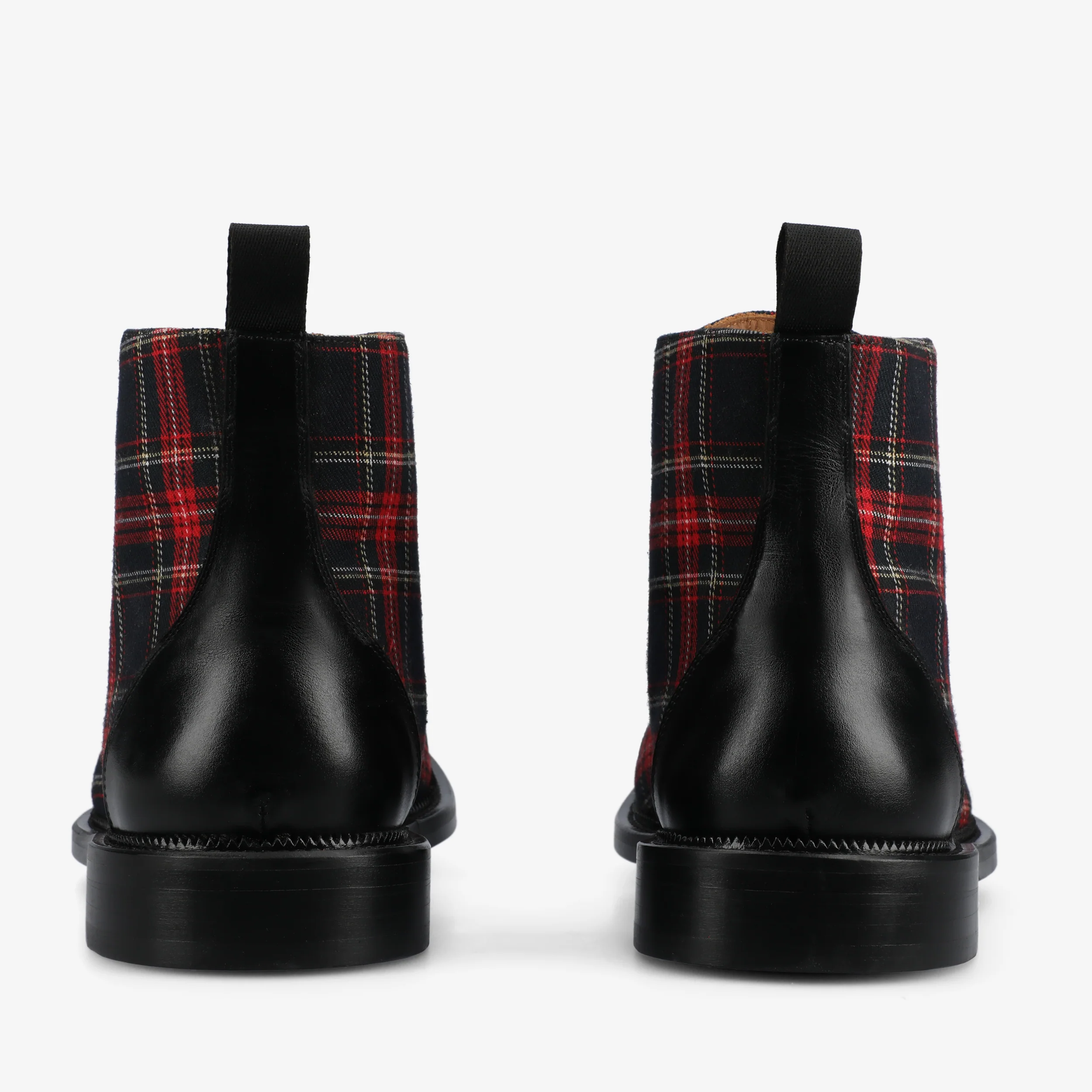The Jack Dress Boot in Red Plaid - Image 5
