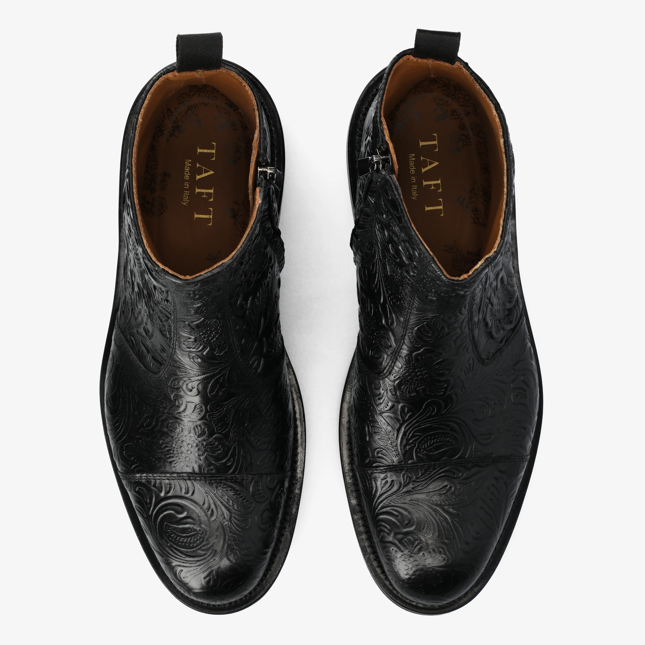 The Lewis Boot in Black Floral - Image 4