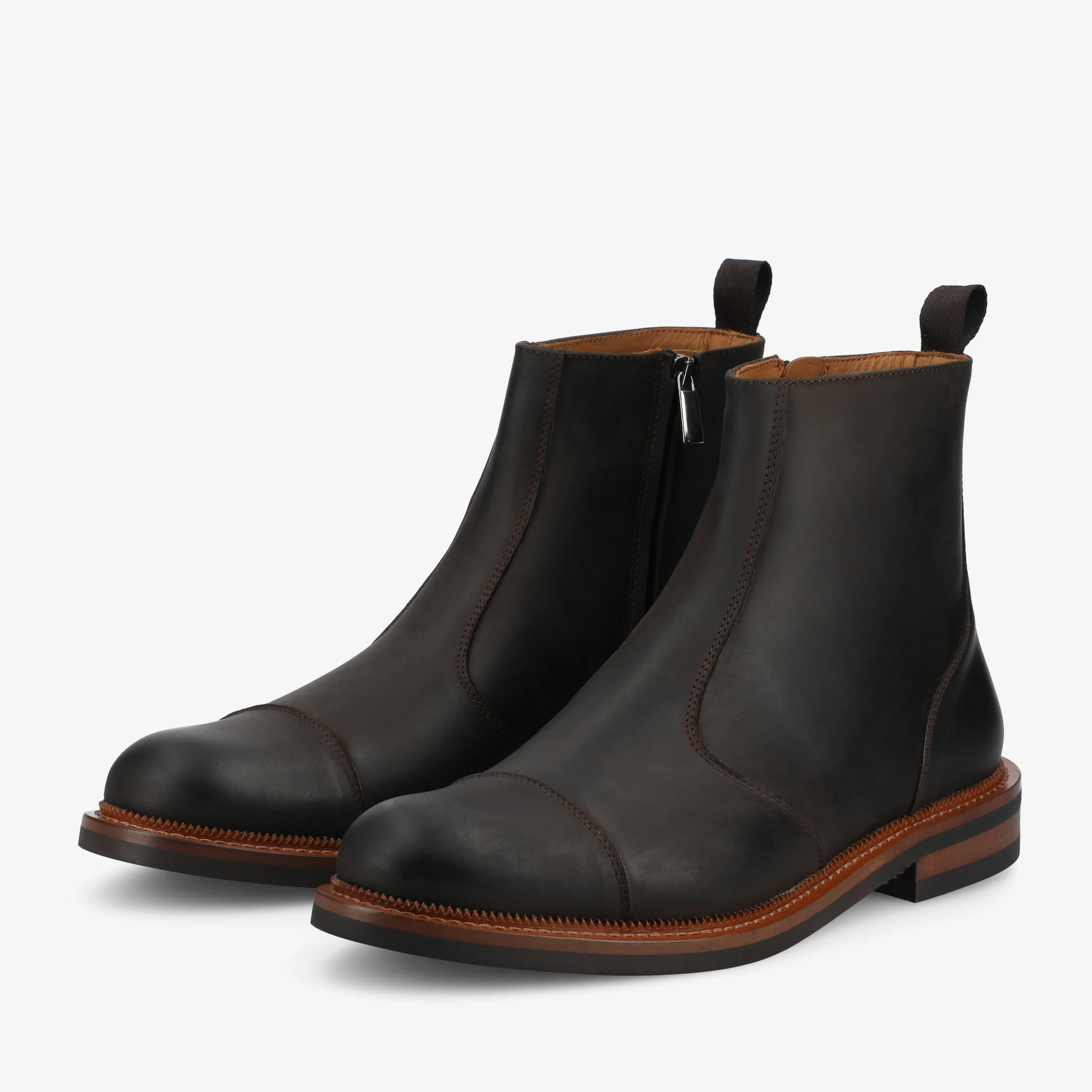 The Lewis Boot in Dark Brown - Image 4
