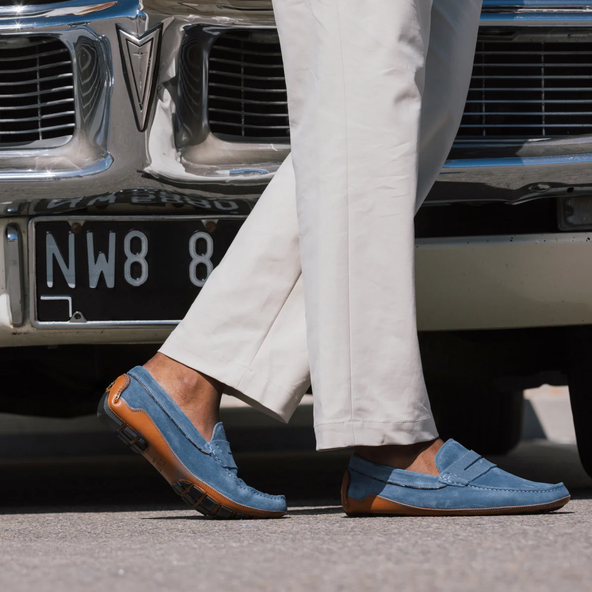 The Luke in Blue Suede - Image 3