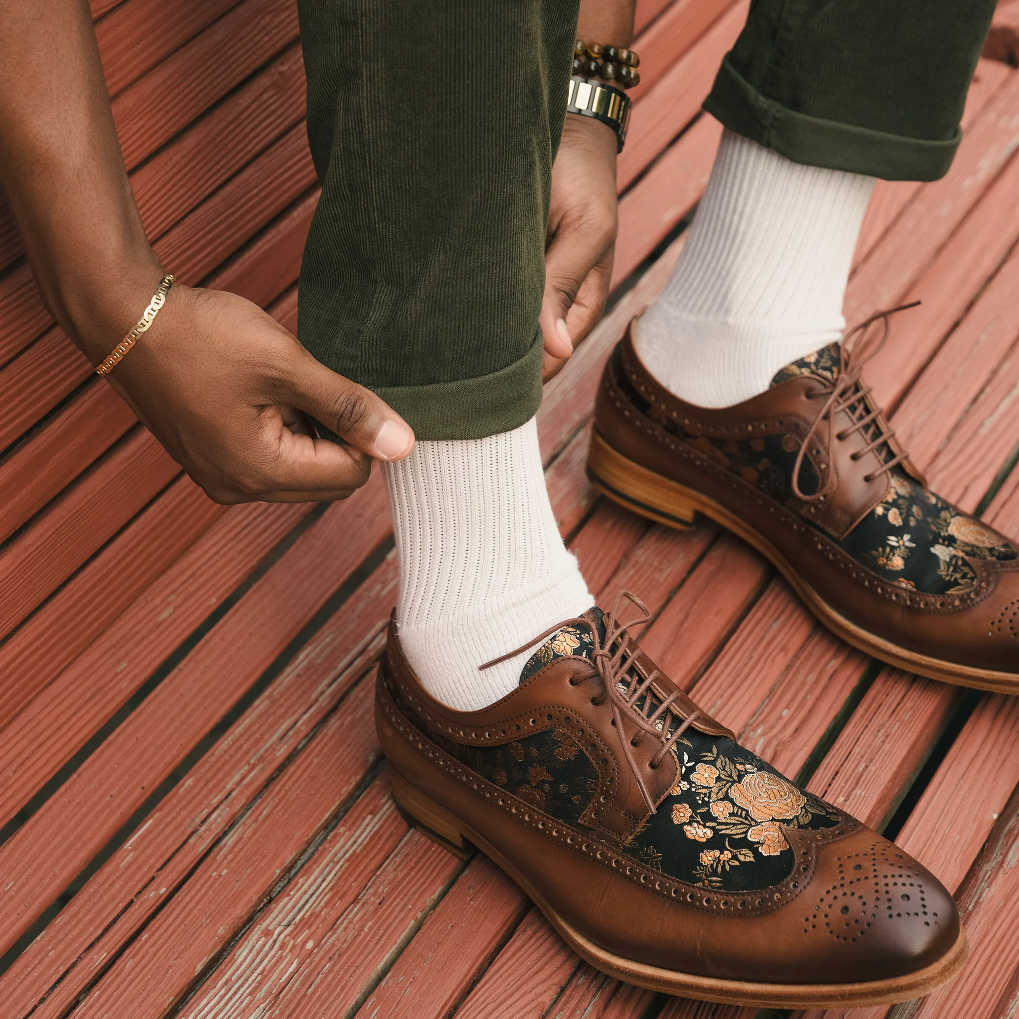 The Preston Shoe in Eden Cognac - Image 3