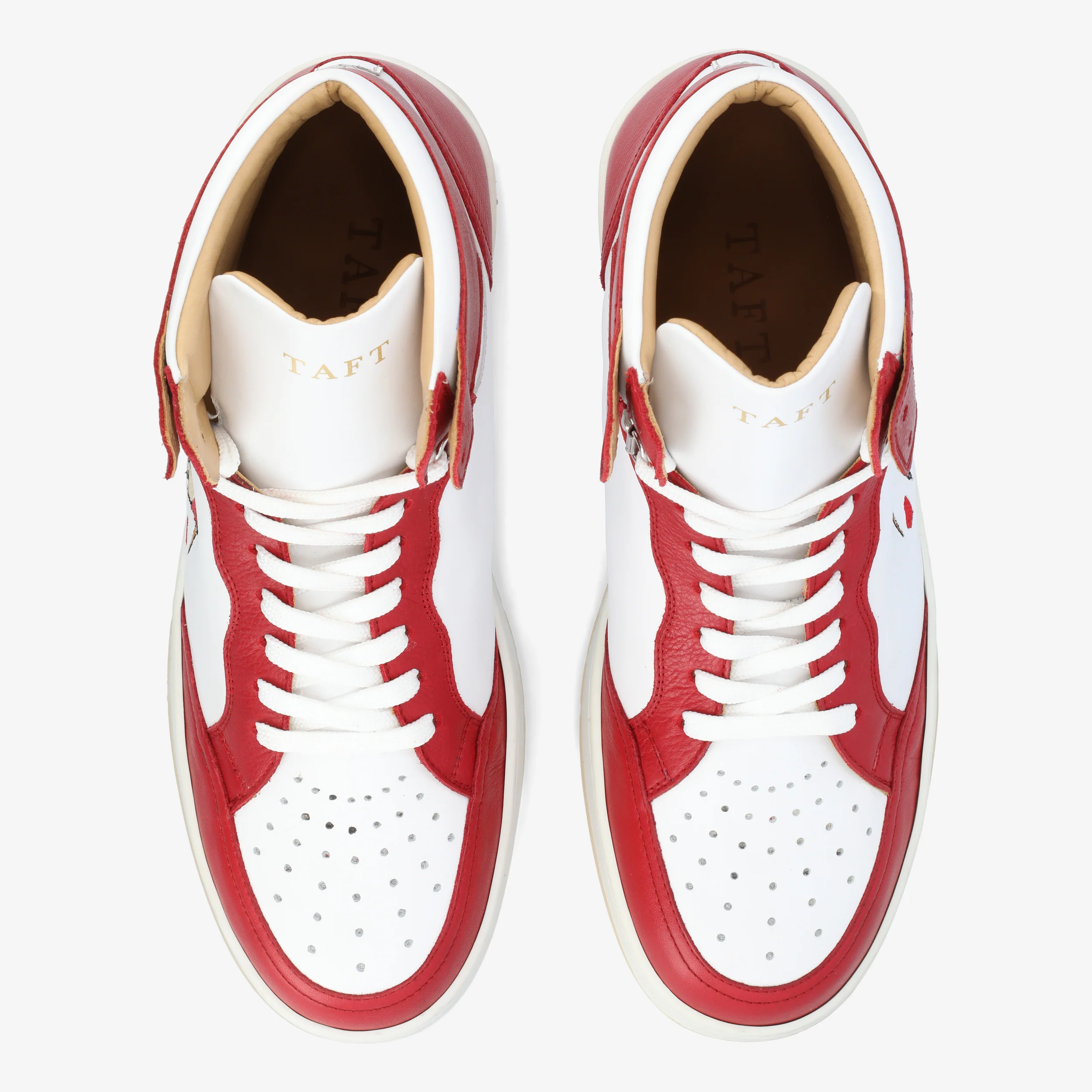 The Rapido High-top Sneaker in Red Hummingbird - Image 5