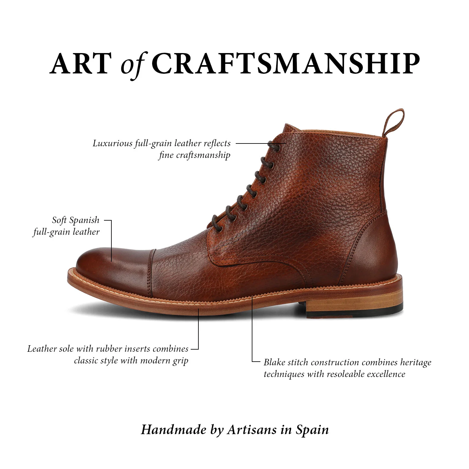 The Rome Boot in Brown - Image 8