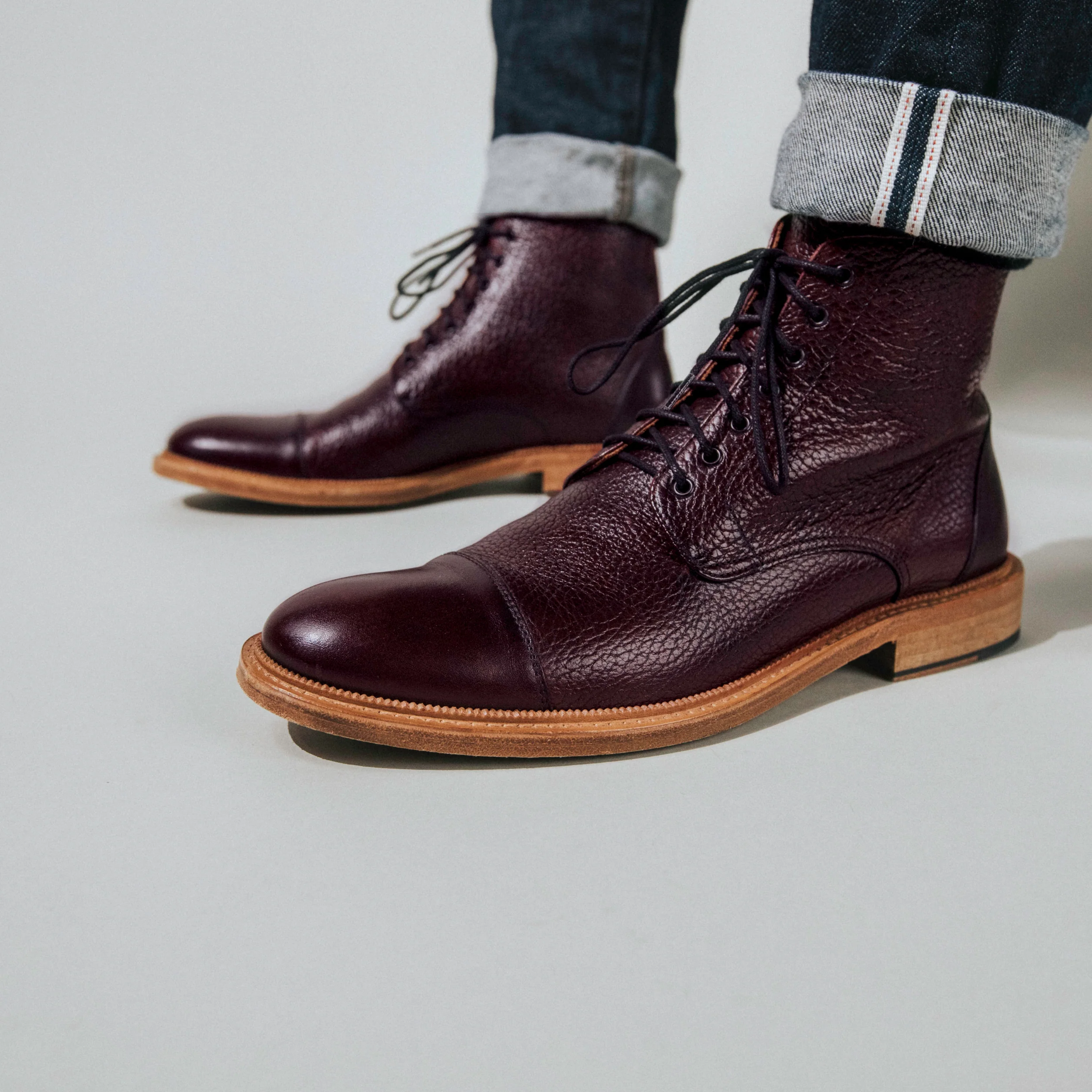The Rome Boot in Oxblood - Image 3